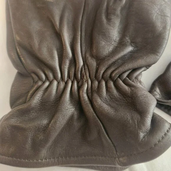 Vintage Military Vietnam Era Men's Leather Gloves - Picture 9 of 10